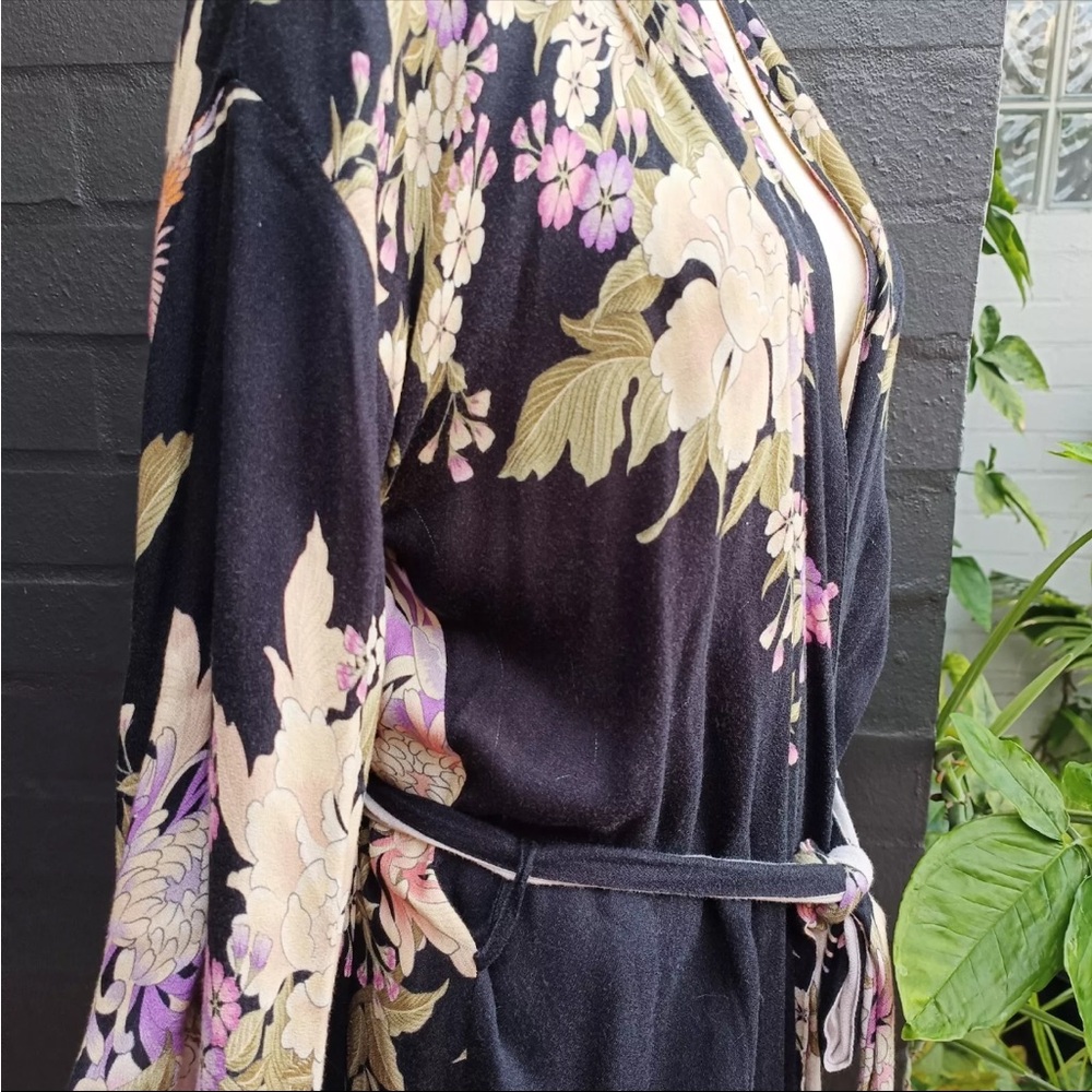Spell & The Gypsy Vintage OS Blue Skies Reversible Rare Unicorn Kimono Duster - Picture 16 of 16